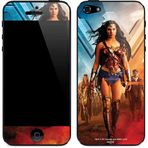 DC Comics Wonder Woman Main characters Poster iPhone 5/5s/5SE Skin