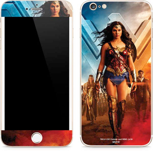 DC Comics Wonder Woman Main characters Poster iPhone 6/6s Plus Skin