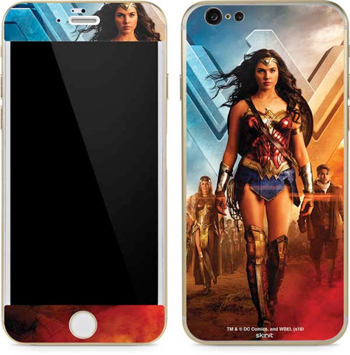 DC Comics Wonder Woman Main characters Poster iPhone 6/6s Skin