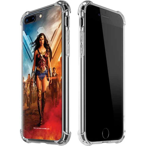 DC Comics Wonder Woman Main characters Poster iPhone 7/8 Plus Clear Case