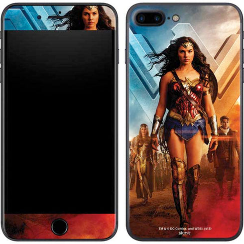 DC Comics Wonder Woman Main characters Poster iPhone 7 Plus Skin
