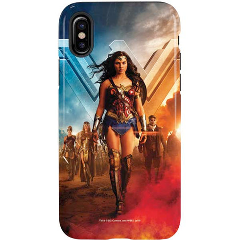 DC Comics Wonder Woman Main characters Poster iPhone X Pro Case
