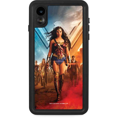 DC Comics Wonder Woman Main characters Poster iPhone XR Waterproof Case