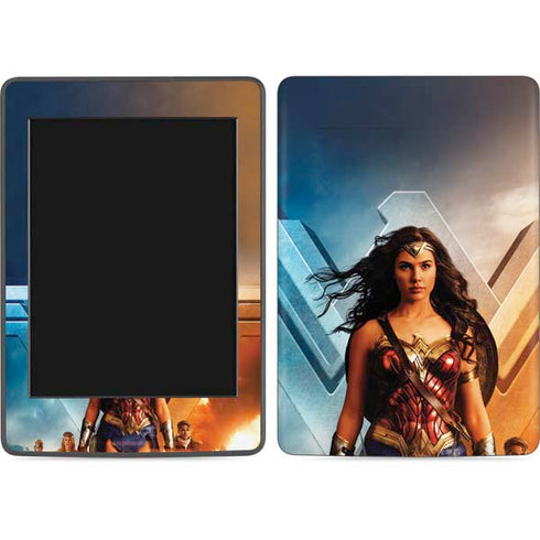 DC Comics Wonder Woman Main characters Poster Amazon Kindle Skin