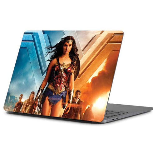 DC Comics Wonder Woman Main characters Poster Apple MacBook Pro 13-inch Skin