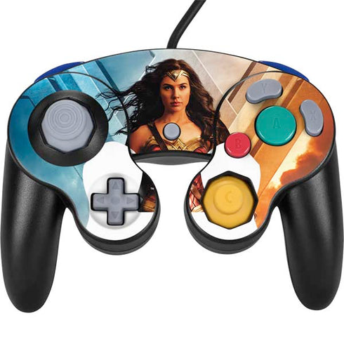 DC Comics Wonder Woman Main characters Poster Nintendo GameCube Controller Skin