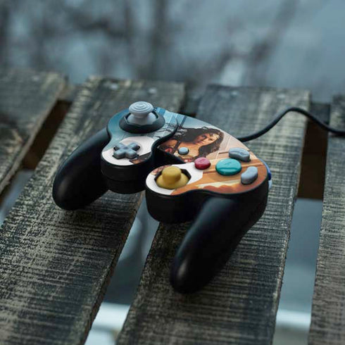 DC Comics Wonder Woman Main characters Poster Nintendo GameCube Controller Skin