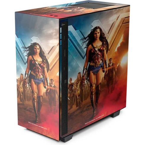 DC Comics Wonder Woman Main characters Poster NZXT H510 Compact ATX Mid-Tower Case Skin