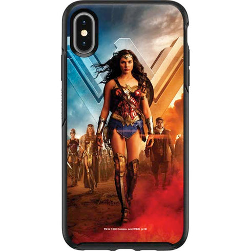 DC Comics Wonder Woman Main characters Poster Otterbox Symmetry iPhone Skin