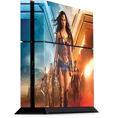 DC Comics Wonder Woman Main characters Poster PS4 Console Skin