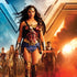 DC Comics Wonder Woman Main characters Poster PS4 Pro/Slim Controller Skin