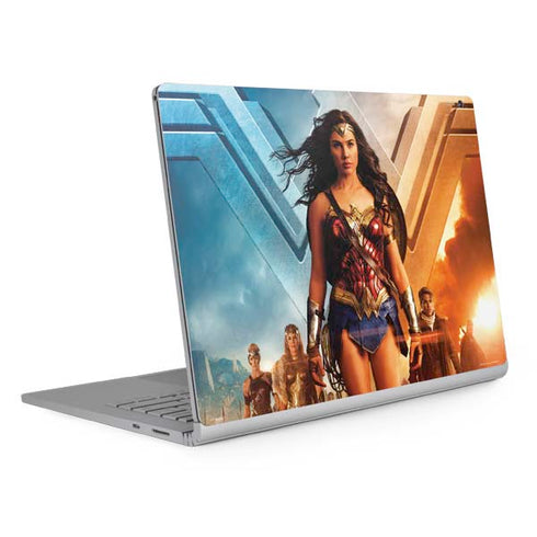 DC Comics Wonder Woman Main characters Poster Surface Book 2 13.5in Skin