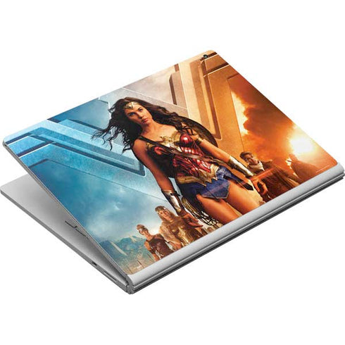 DC Comics Wonder Woman Main characters Poster Surface Book Skin