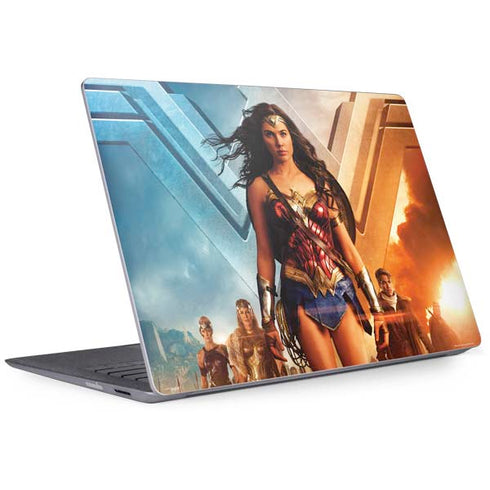 DC Comics Wonder Woman Main characters Poster Surface Laptop 2 Skin