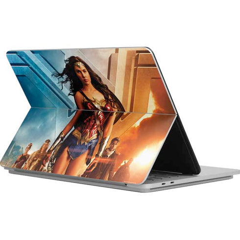 DC Comics Wonder Woman Main characters Poster Surface Laptop Studio Skin