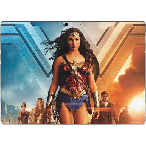 DC Comics Wonder Woman Main characters Poster Surface Pro 8 Skin