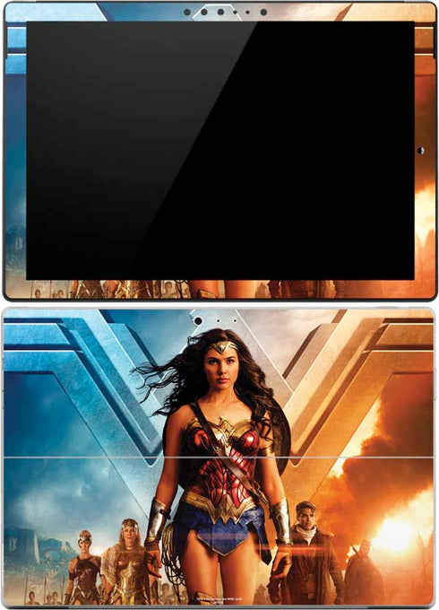 DC Comics Wonder Woman Main characters Poster Surface Pro (2017) Skin