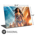 DC Comics Wonder Woman Main characters Poster Universal Laptop 13in (10.6 x 7.6in) Skin