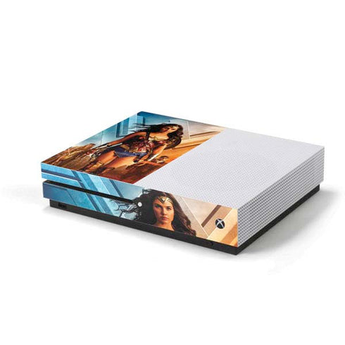 DC Comics Wonder Woman Main characters Poster Xbox One S Console Skin