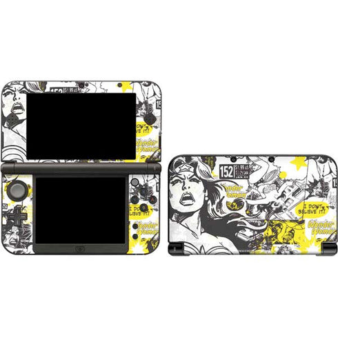 DC Comics Wonder Woman Vintage Comic Art 3DS XL 2015 Skin