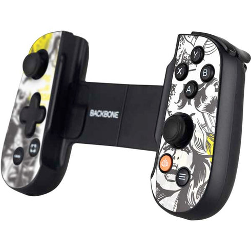 DC Comics Wonder Woman Vintage Comic Art Backbone One for iPhone Game Controller Skin