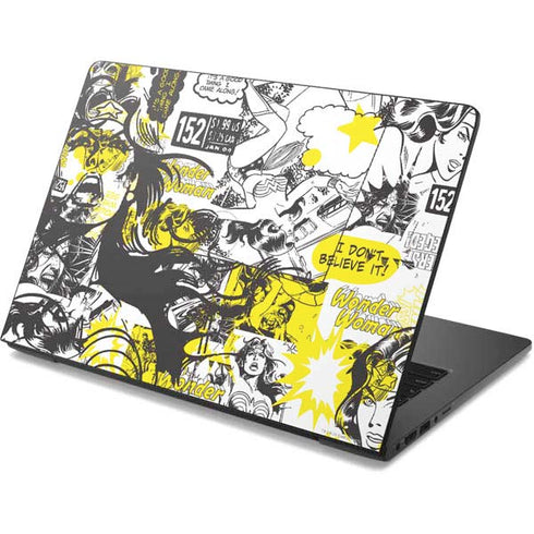 DC Comics Wonder Woman Vintage Comic Art Dell Chromebook Skin
