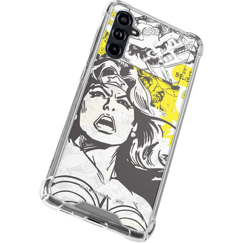 DC Comics Wonder Woman Vintage Comic Art Galaxy A54 5G Clear Case
