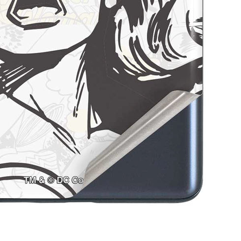 DC Comics Wonder Woman Vintage Comic Art Galaxy S20 Fan Edition Skin