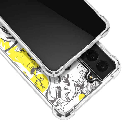 DC Comics Wonder Woman Vintage Comic Art Galaxy S21 FE Clear Case