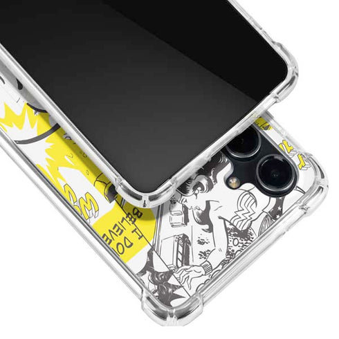 DC Comics Wonder Woman Vintage Comic Art Galaxy S23 FE Clear Case