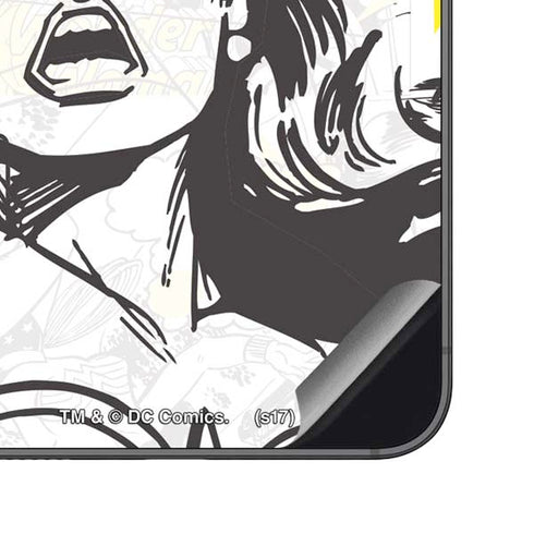 DC Comics Wonder Woman Vintage Comic Art Galaxy S23 FE Skin