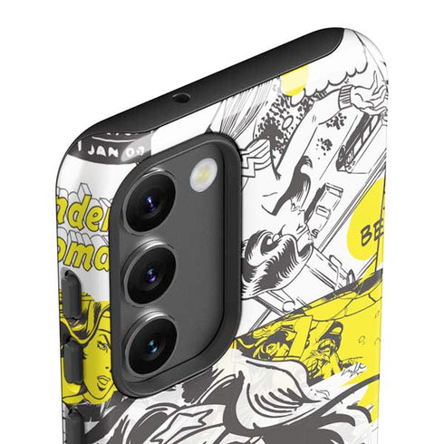 DC Comics Wonder Woman Vintage Comic Art Galaxy S23 Plus Pro Case