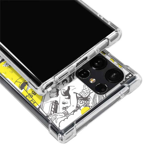 DC Comics Wonder Woman Vintage Comic Art Galaxy S24 Ultra Clear Case