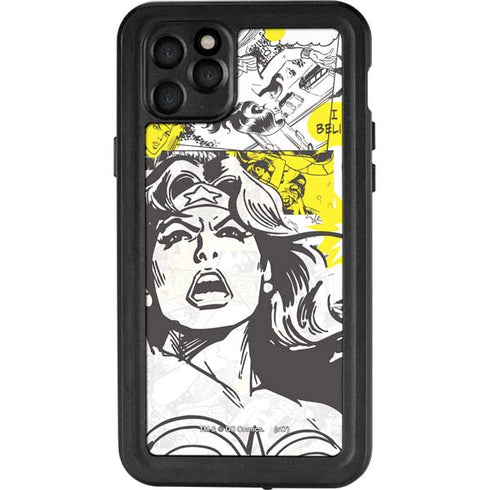 DC Comics Wonder Woman Vintage Comic Art iPhone 11 Pro Max Waterproof Case