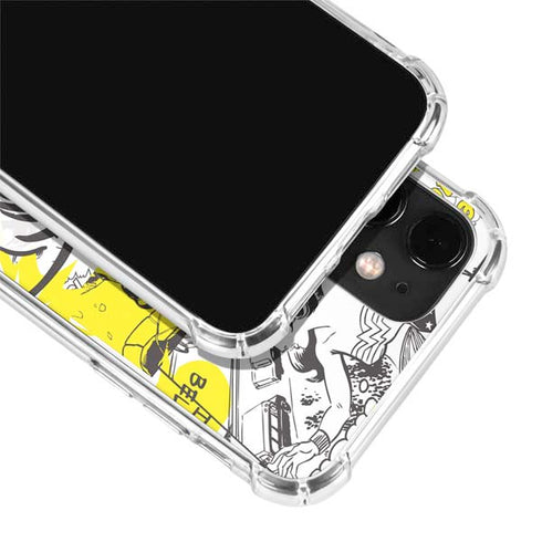 DC Comics Wonder Woman Vintage Comic Art iPhone 12 Clear Case