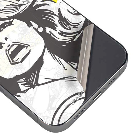 DC Comics Wonder Woman Vintage Comic Art iPhone 14 Pro Max Skin