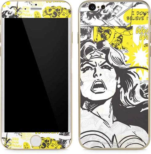 DC Comics Wonder Woman Vintage Comic Art iPhone 6/6s Skin