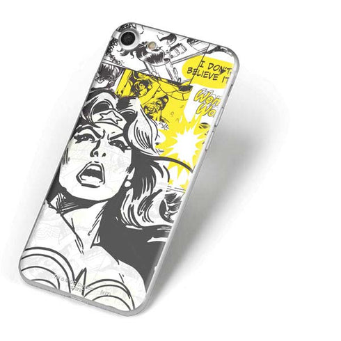 DC Comics Wonder Woman Vintage Comic Art iPhone 7 Skin