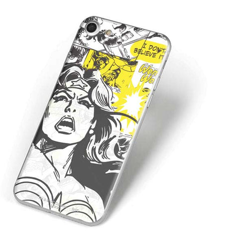 DC Comics Wonder Woman Vintage Comic Art iPhone 8 Skin
