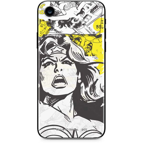 DC Comics Wonder Woman Vintage Comic Art iPhone XR Skin