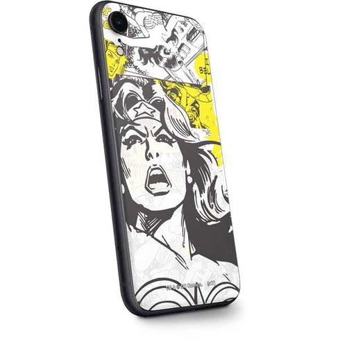 DC Comics Wonder Woman Vintage Comic Art iPhone XR Skin