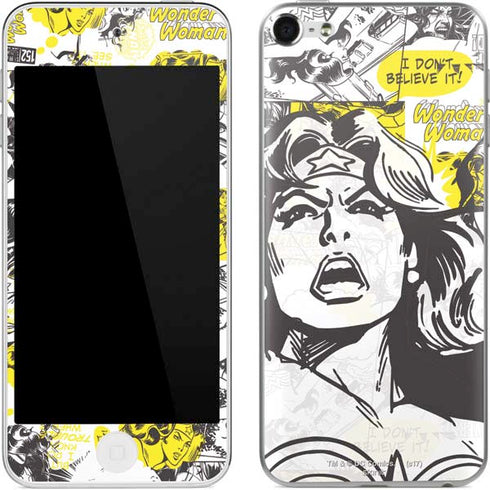 DC Comics Wonder Woman Vintage Comic Art Apple iPod Skin