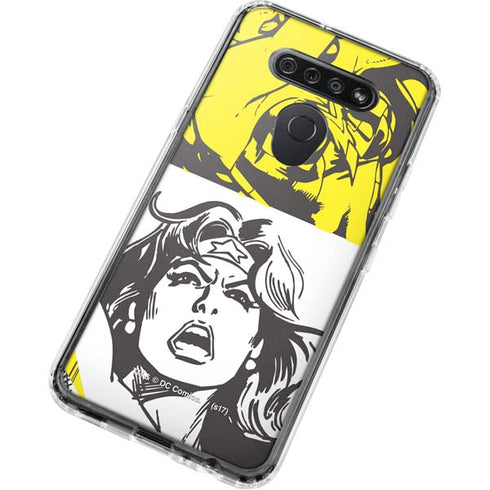 DC Comics Wonder Woman Vintage Comic Art LG K51/Q51 Clear Case