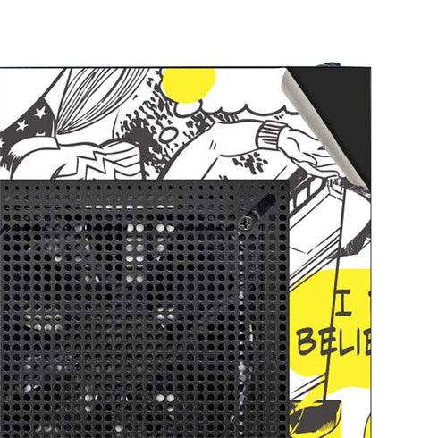 DC Comics Wonder Woman Vintage Comic Art NZXT H510 Compact ATX Mid-Tower Case Skin