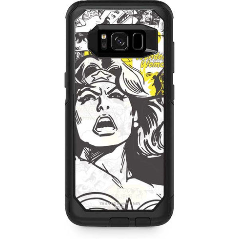 DC Comics Wonder Woman Vintage Comic Art Otterbox Commuter Galaxy Skin