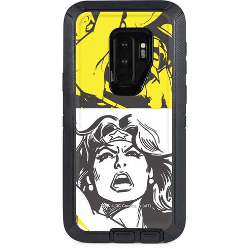 DC Comics Wonder Woman Vintage Comic Art Otterbox Defender Galaxy Skin