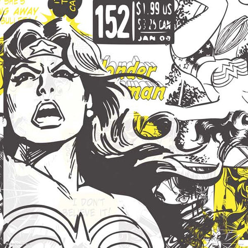 DC Comics Wonder Woman Vintage Comic Art PS4 Console Skin