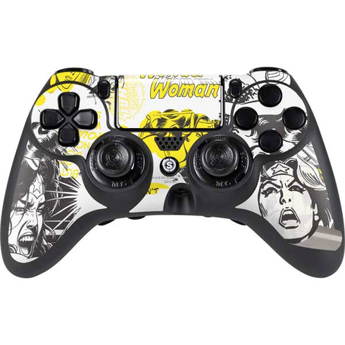 DC Comics Wonder Woman Vintage Comic Art PS4/PC SCUF Impact Controller Skin