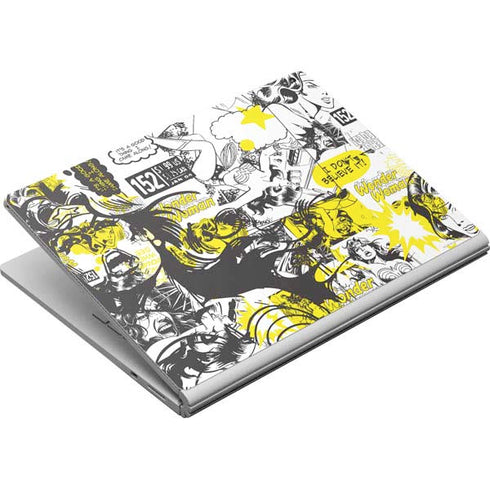 DC Comics Wonder Woman Vintage Comic Art Surface Book Skin