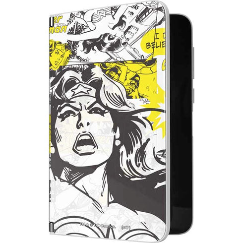 DC Comics Wonder Woman Vintage Comic Art Surface Duo Skin